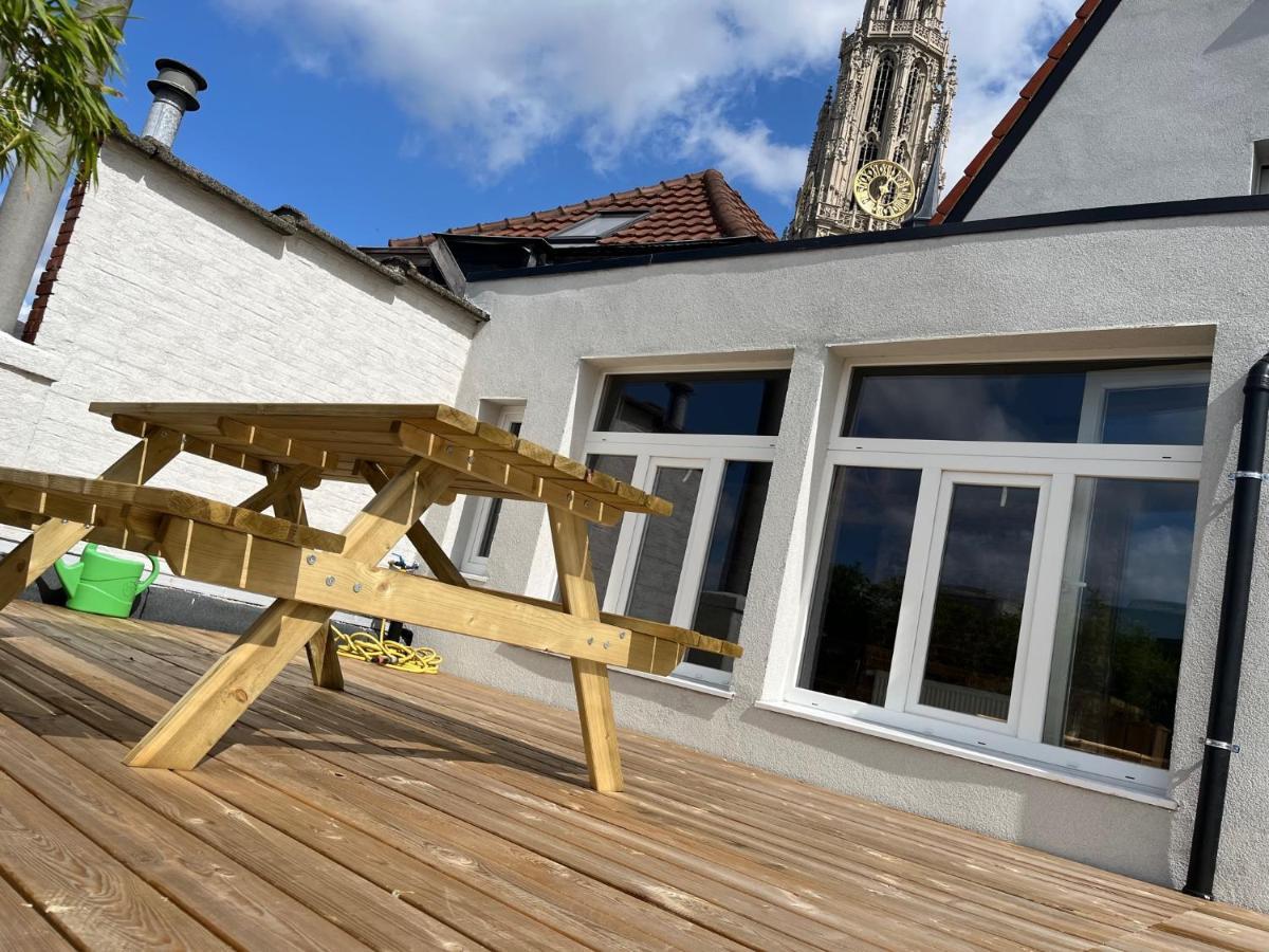 Rooftop Apartment With 60M Terrace Overlooking The Cathedral Antwerpen Ngoại thất bức ảnh