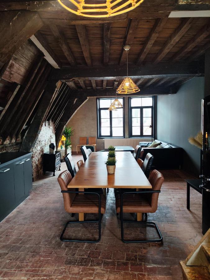 Rooftop Apartment With 60M Terrace Overlooking The Cathedral Antwerpen Ngoại thất bức ảnh
